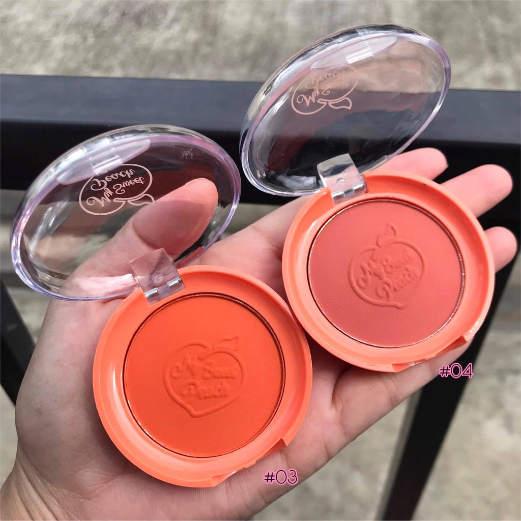 Phấn má hồng Hasaya Girl My Sweet Peach | BigBuy360 - bigbuy360.vn