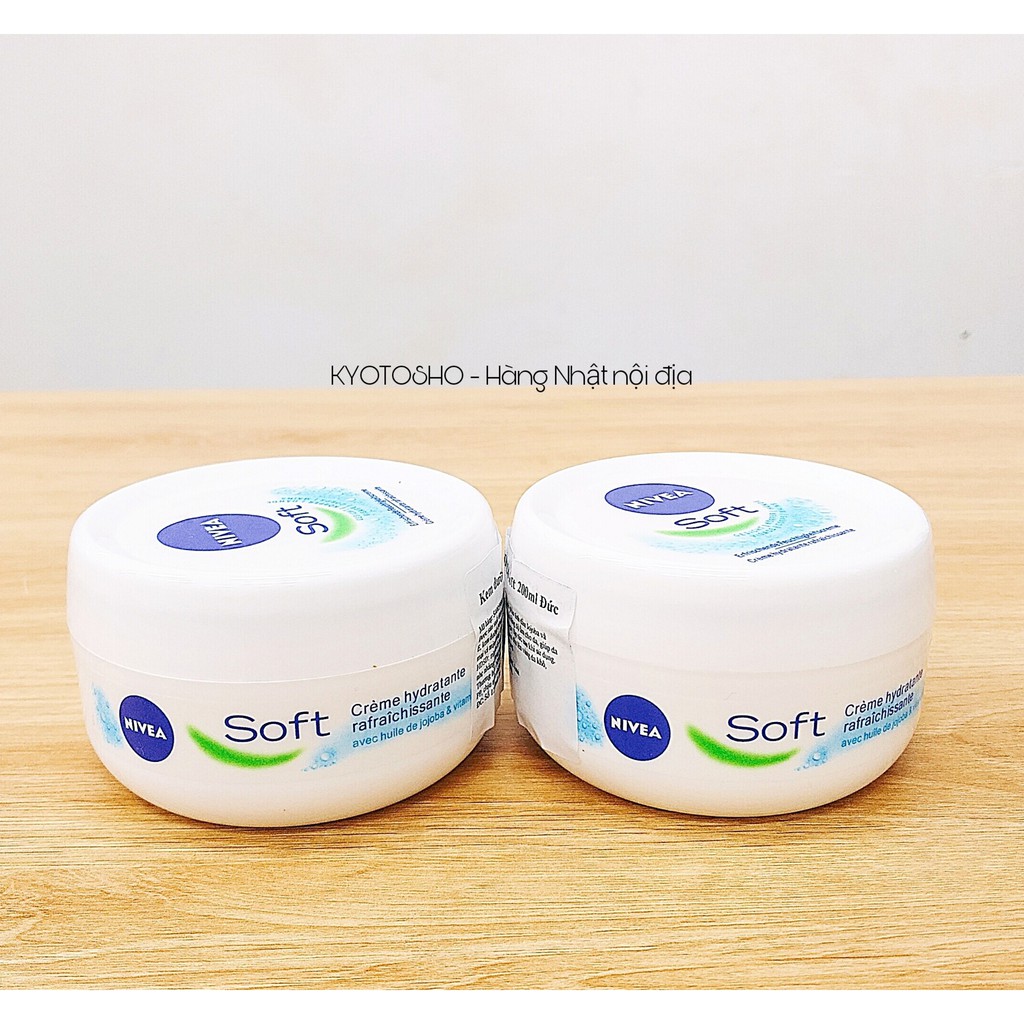 Kem Dưỡng Ẩm Nivea Soft 200ml của Đức