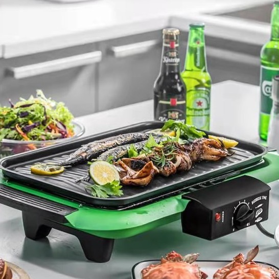 Bếp nướng điện không khói BBQ 2000W BY1909- Hàng loại 1, thích hợp cho gia đình, tiện lợi !