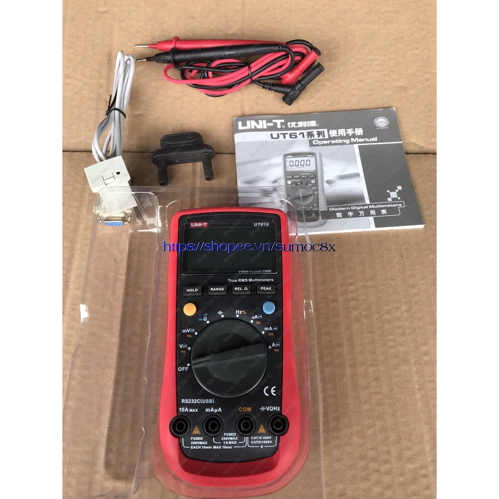 Đồng hồ UT61E chuyên dụng cho thợ sữa chữa PC LAPTOP VGA