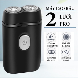 Máy cạo râu BeeStar 2 lưỡi pro mạnh mẽ nhỏ gọn tiện lợi