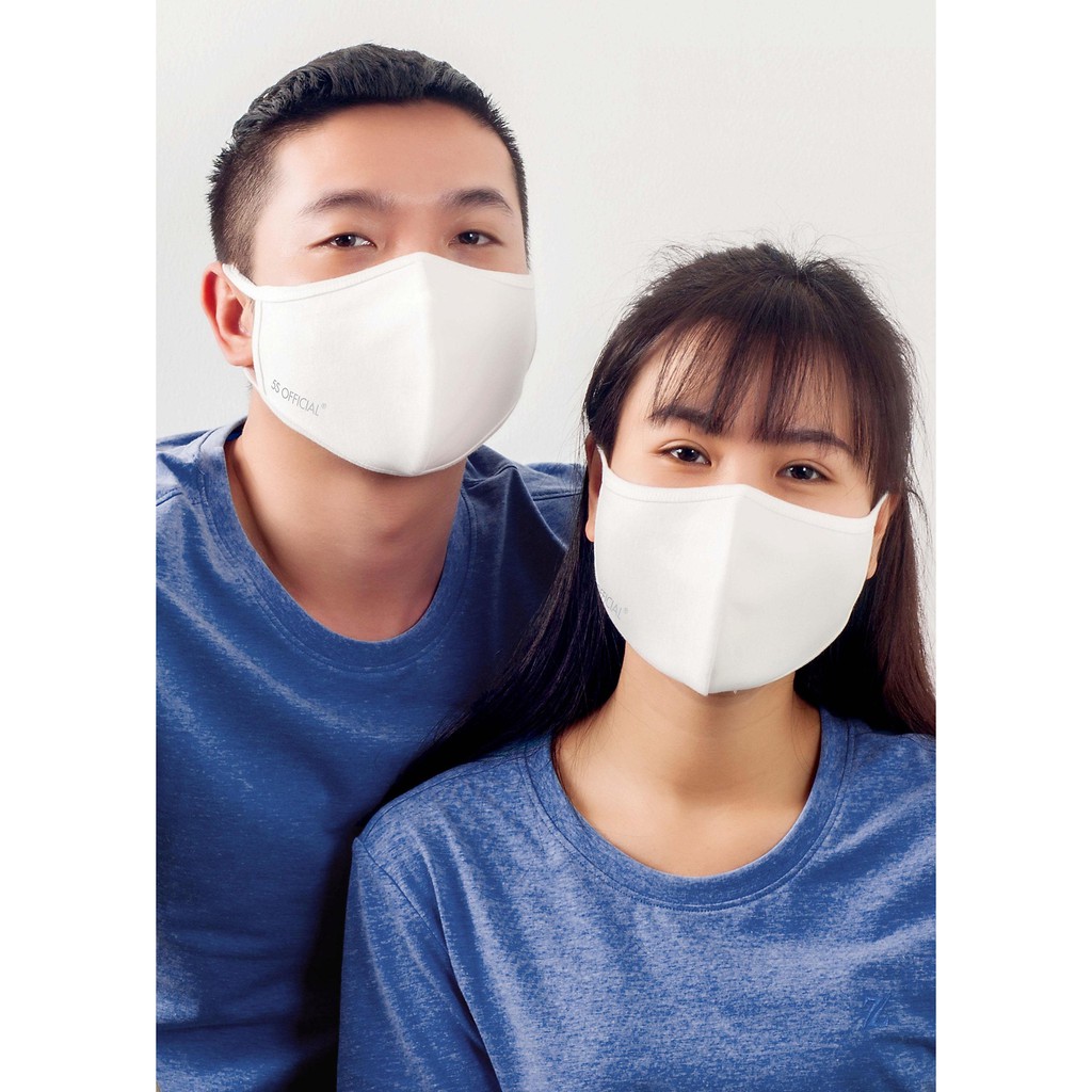 Khẩu Trang Vải 5S (KT5S-X3) Chống nắng, Chống Bụi Và Chống Ô Nhiễm, Tái Sử Dụng Nhiều Lần