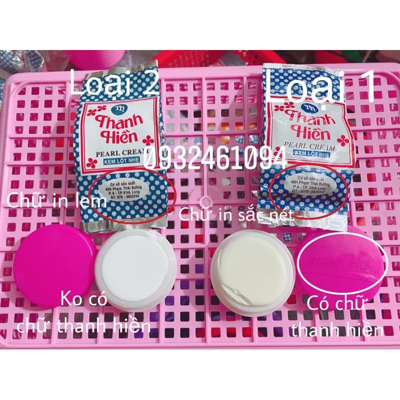 lẻ hủ 3g kem thanh hiền