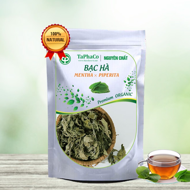 Cây bạc hà sấy khô