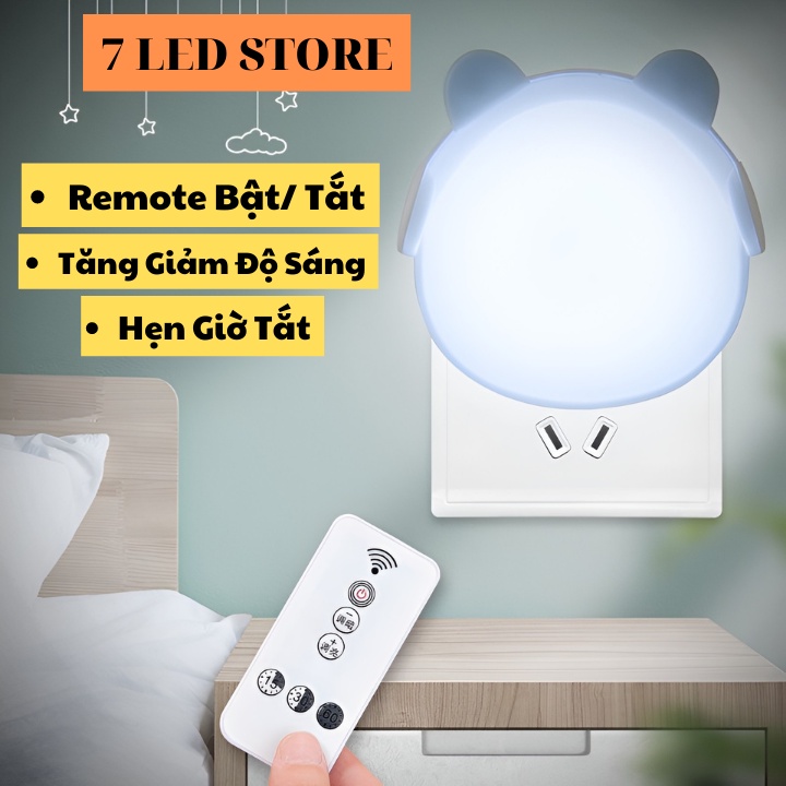 Đèn Ngủ Cảm Ứng, Đèn Ngủ Remote Đa Dạng Mẫu Mã