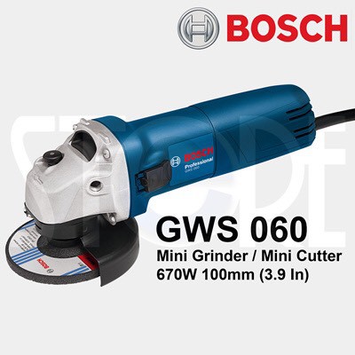 100mm Máy mài góc 670W Bosch GWS 060