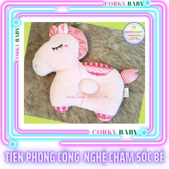 ๑Gối lõm chống bẹp đầu hình thú dễ thương cho bé yêu