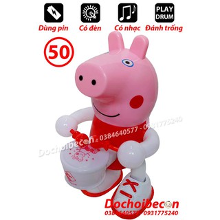 Heo Peppa đánh trống hát tiếng việt: Hàng Việt Nam: Có đèn, nhạc, di chuyển