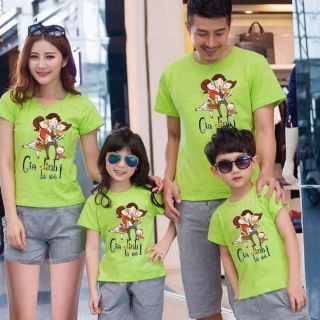 Combo áo gia đình khách sỉ NTH