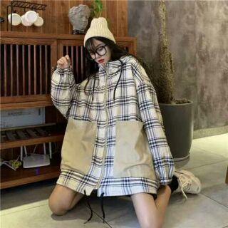 Áo Khoác Ulzzang ( MẶC ĐƯỢC 2 MẶT )