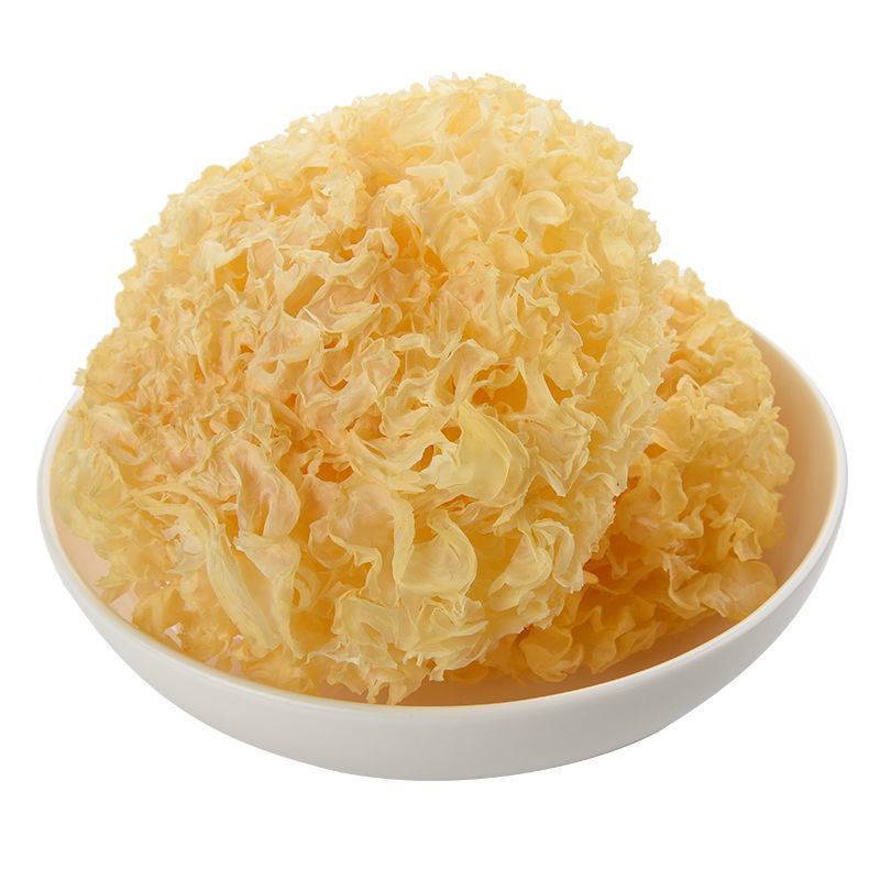 Nấm Tuyết Khô 100g Nguyên Bông Và Cắt Mảnh