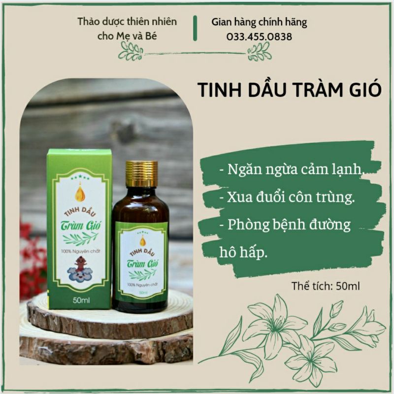 [50ml] TINH DẦU TRÀM GIÓ