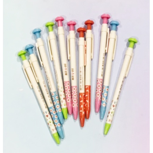 Bút chì nấm đốm in hình  BC35 viết chì dễ thương