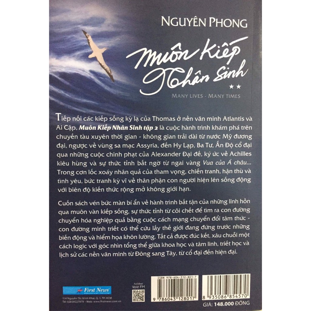 Sách - Muôn Kiếp Nhân Sinh - Many Times, Many Lives - Tập 2 (Khổ Nhỏ) Tặng Kèm Bookmark