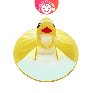 Áo Mưa UFO Hình Vịt Vàng Nhỏ Dạng Gấp Cho Bé Trai Bé Gái [Honey Pie]
