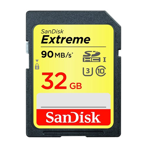 Thẻ nhớ SDHC Extreme U3 600X 32GB 90MB