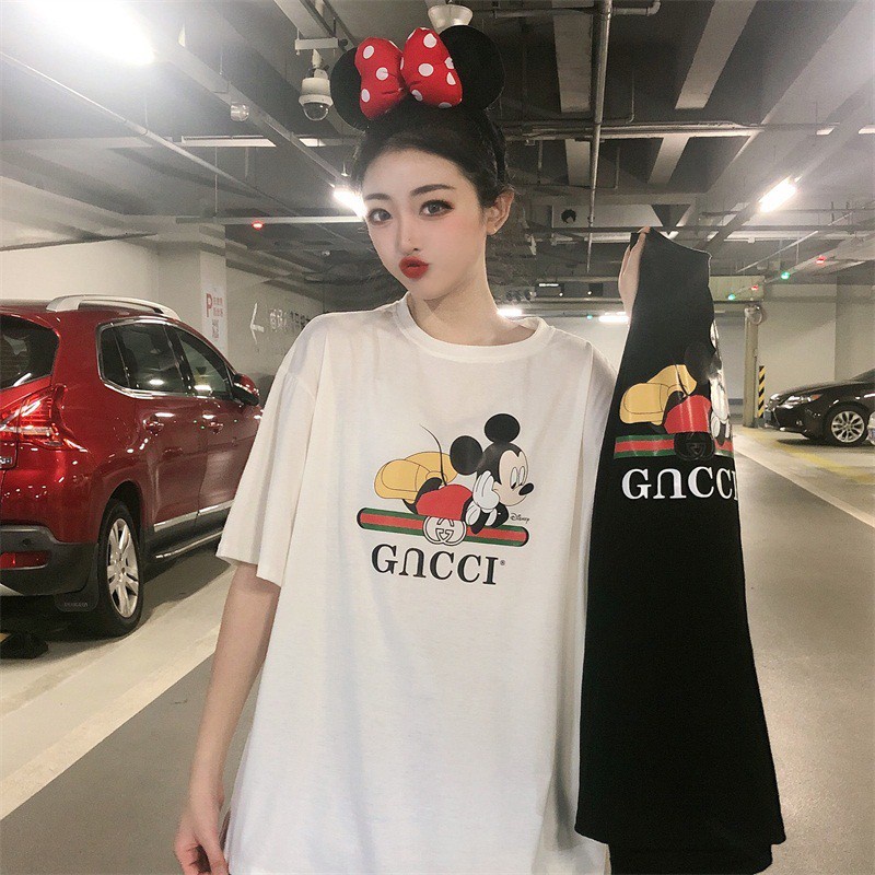 Korean version T-shirts Korean style Tops Popular Tee Women's clothing Women top Recommendation