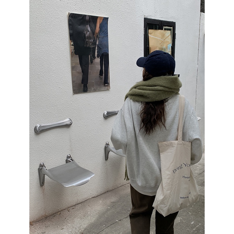 Áo Nỉ Sweater Cao cấp Form rộng Áo nỉ bông dài tay Ulzzang Hàn Quốc Giữ ấm Thời trang | BigBuy360 - bigbuy360.vn