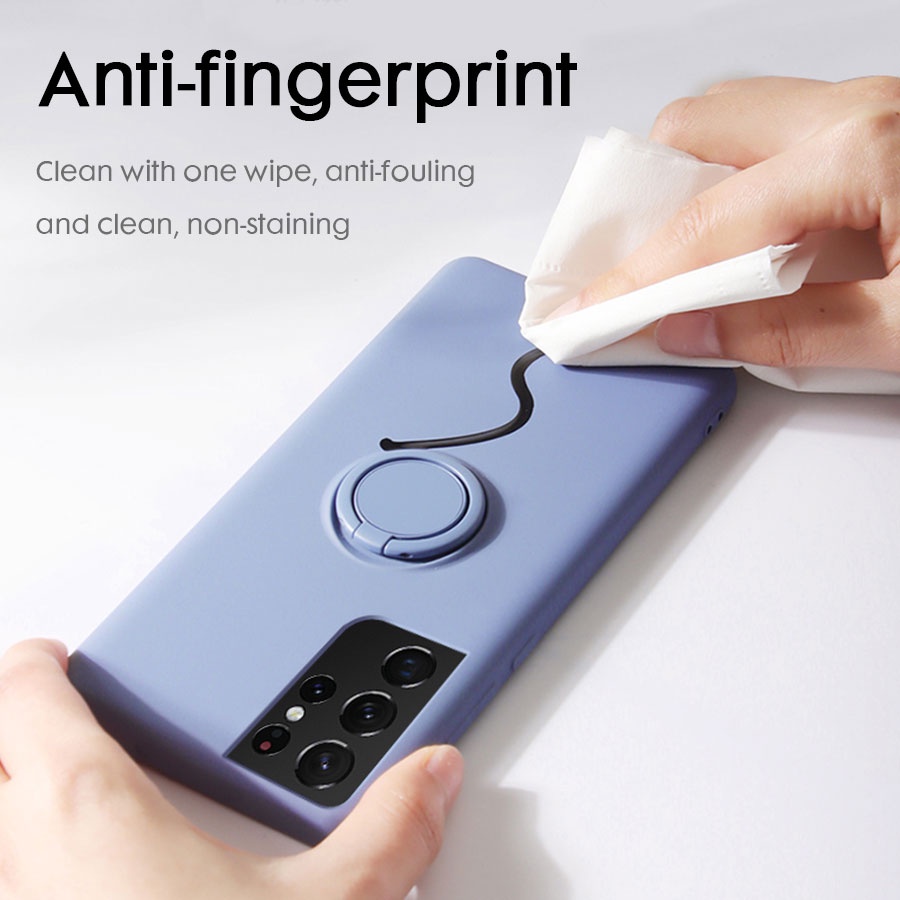 Ốp điện thoại silicon dẻo có giá đỡ nam châm cho Samsung Galaxy S20 Plus S21 Ultra S21 FE