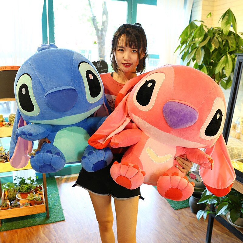 Gối Ngủ Mềm Mại Hình Stitch Đáng Yêu Cho Bé