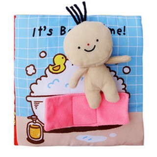 Sách vải It's Bath time