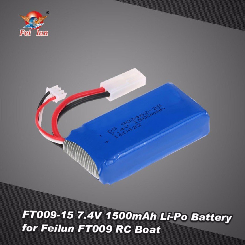 Pin thuyền Feilun RC FT009 7.4v. 1500 mAh. Dành cho FT-009ilun FT009 7.4v. 1500