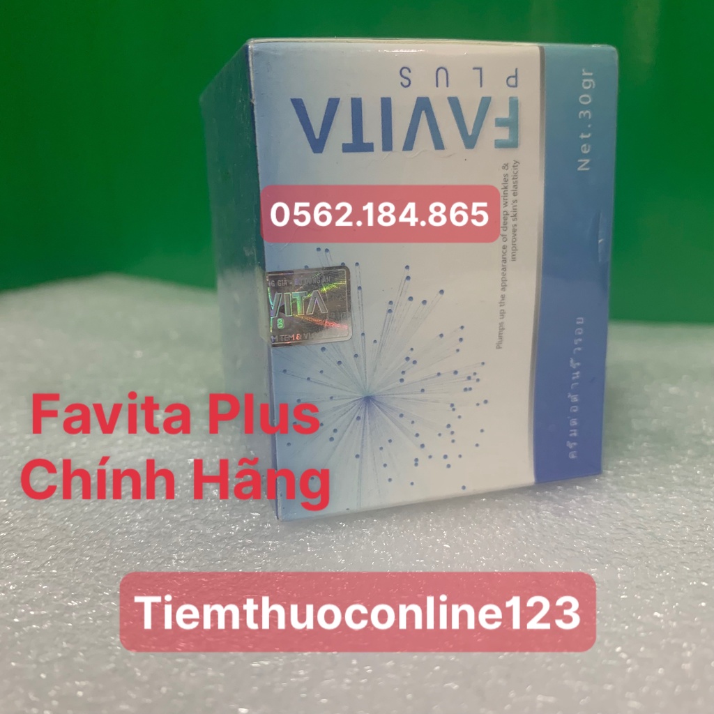 FAVITA PLUS [CHỤP THẬT] KEM CHỐNG LÃO HÓA FAVITA PLUS Chính Hãng - Kem chống lão hóa Số 1 Thái Lan