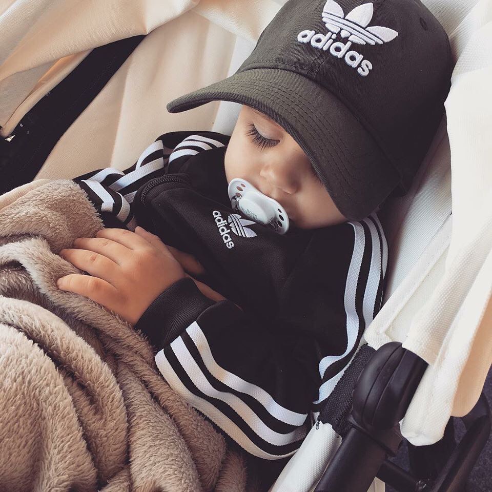 (HÀNG XUẤT XỊN) Mũ / Nón Kid dành cho bé Trefoil baseball kids ▪️ Full tem, tag, code, túi (vòng đầu 48-54)