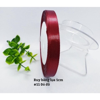 Ruy băng lụa 1 cm/cuộn
