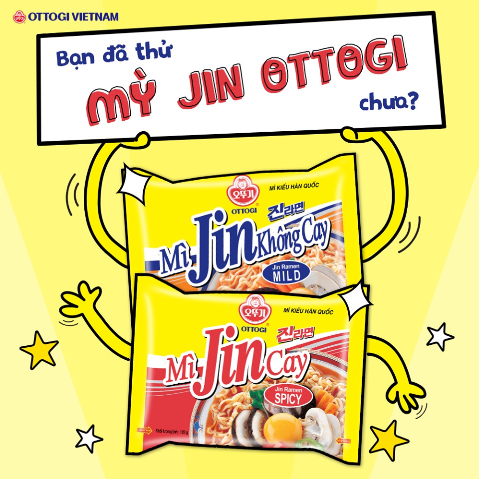 Mì Ottogi Jin Cay 120gr