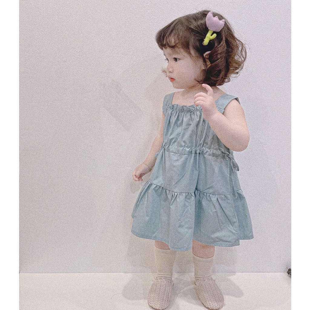 Hot Trend 2022 !! V05 Váy Cho Bé Gái 3 Tầng  2 Màu  Cực Xinh