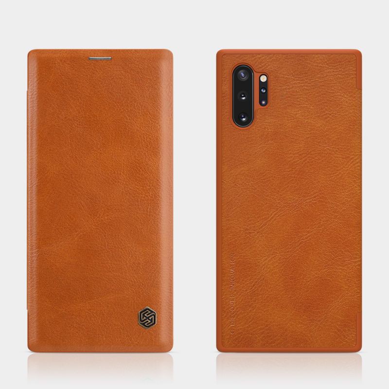Bao da QIN samsung note 10 / note 10 plus / note 10 Lite chính hãng NILLKIN