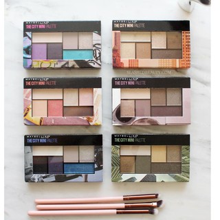 [Auth] [Made in Canada] Bảng phấn mắt 6 ô The City Mini Palette