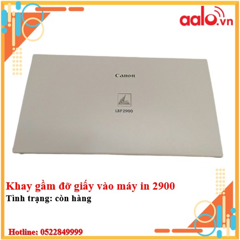 Khay đựng giấy / Khay để giấy máy in Canon 2900 loại XỊN LOGO NỔI