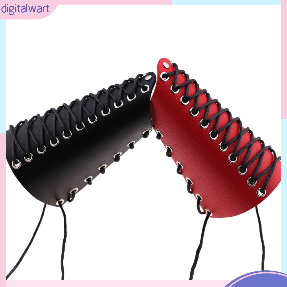 Đai đeo cánh tay bằng da phối dây buộc cá tính cho nam và nữ