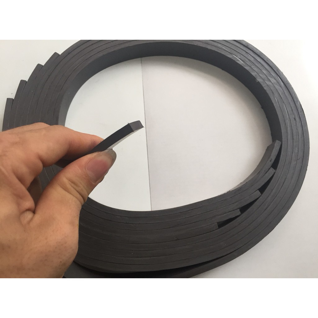 Nam châm dẻo cuộn w20x5x1000mm, lực từ mạnh, hút 2 mặt CAM KẾT HÀI LÒNG