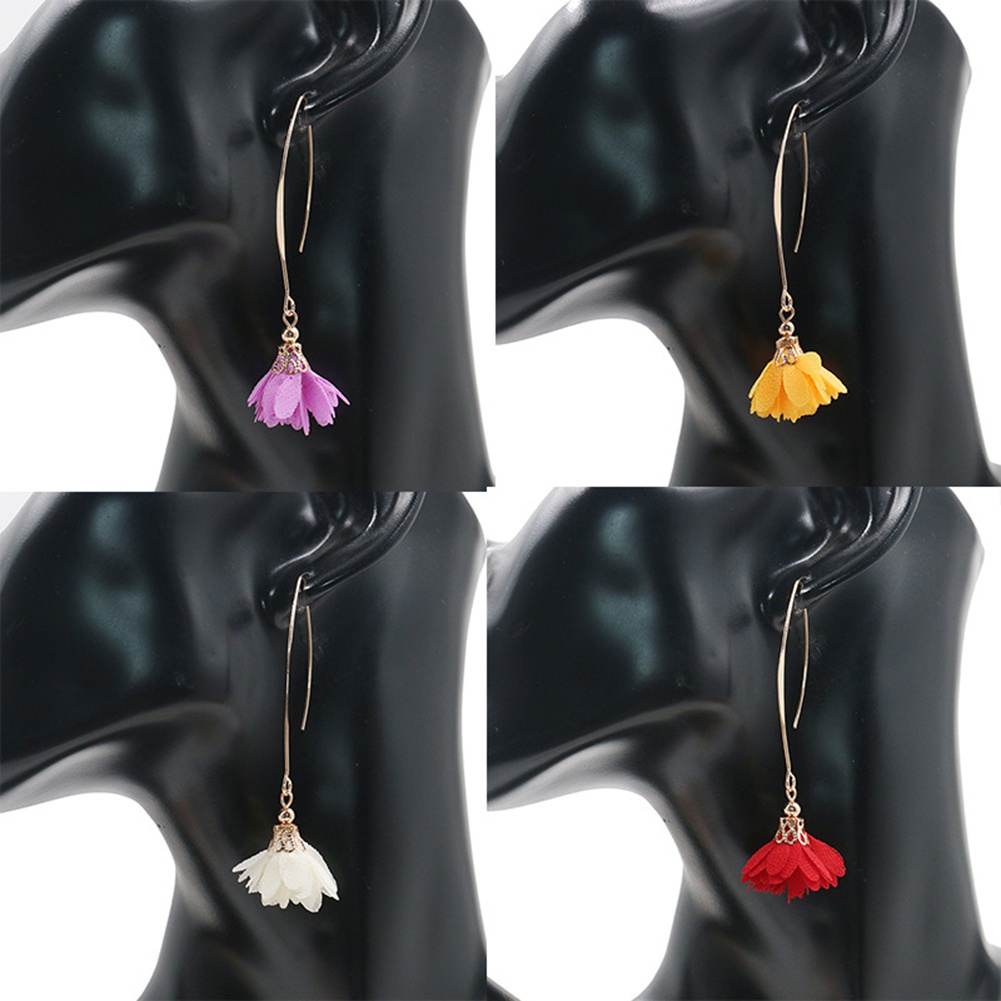 Đôi bông tai dáng dài phong cách vintage thời trang cho nữ