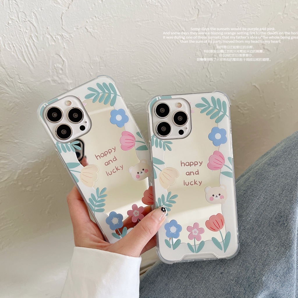 Ốp Lưng Samsung Galaxy A23 A33 4G 5G A11 A53 A52 A52s A32 4G 5G A13 A12 A03 Gương Case