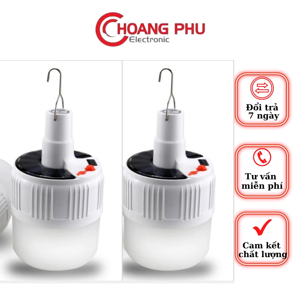 Đèn năng lượng Mặt Trời tích điện có pin năng lượng Mặt Trời có hỗ trợ led báo pin