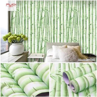 Cuộn 10Met giấy dán tường Trúc (Khổ 10met x 0.45met)