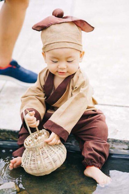 Set cổ trang cho bé