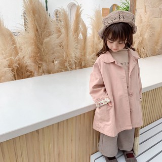 Áo khoác kaki bé gái Hàn Quốc thời trang