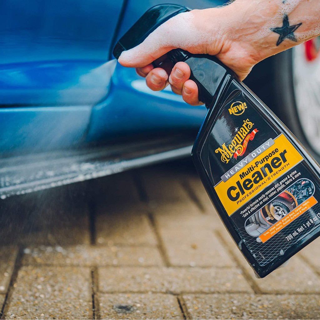 Meguiar's sản phẩm vệ sinh ô tô đa năng - Heavy Duty Multi-purpose Cleaner, G108224, 710 ml chamsocxestore