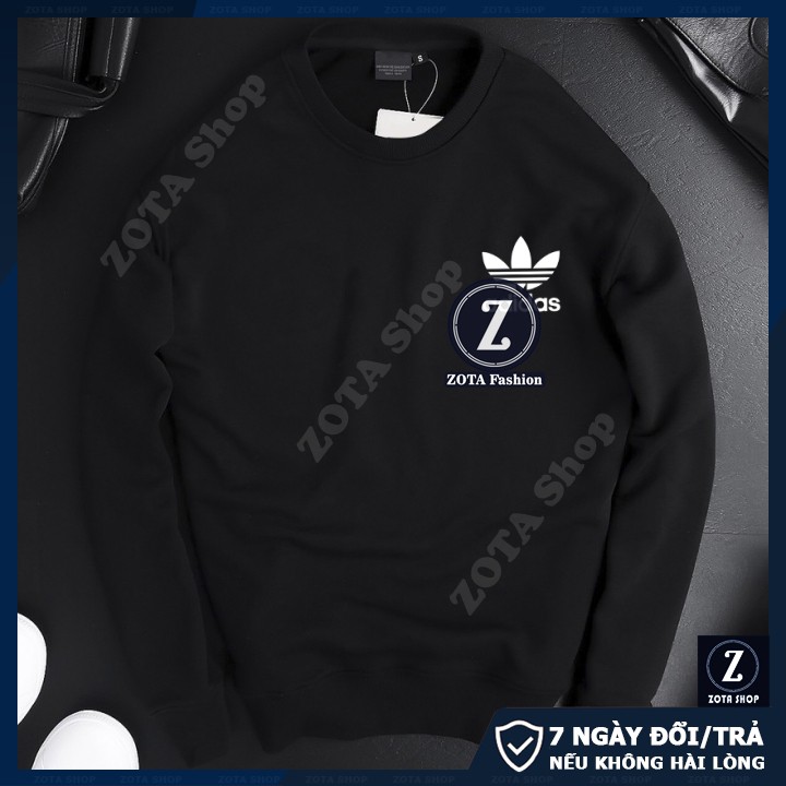 Áo tay dài nam đẹp❤️Freeship 50K❤️ Áo nỉ nam Thu Đông giữ nhiệt hoa ba cạnh SW38