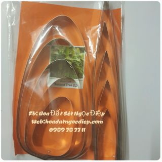 Khuôn cắt lá chuối_ làm đươc chuối lớn và trung
