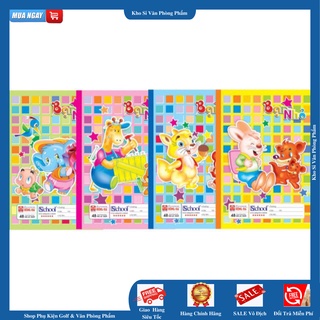 [GIÁ SẬP SÀN] Sỉ lốc 10 Vở ô ly Hồng Hà Bạn nhỏ mã 0509