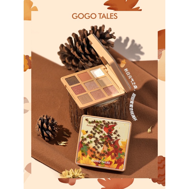 [GOGOTALES] Bảng mắt 9 ô Gogotales Autumn Forest (GT329)