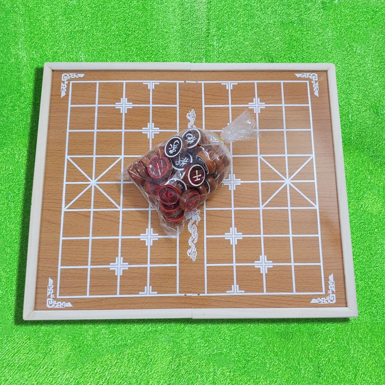 Bàn cờ tướng bằng gỗ thông có thể gấp gọn