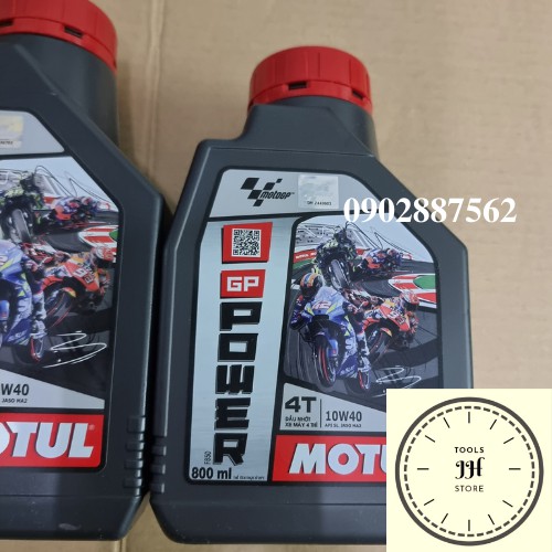 Dầu nhớt Motul GP Power 4T 10w40 MA2 (800ml, 1 lít)