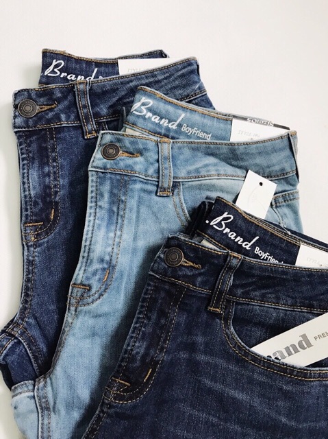 jeans boyriend quẩn dài